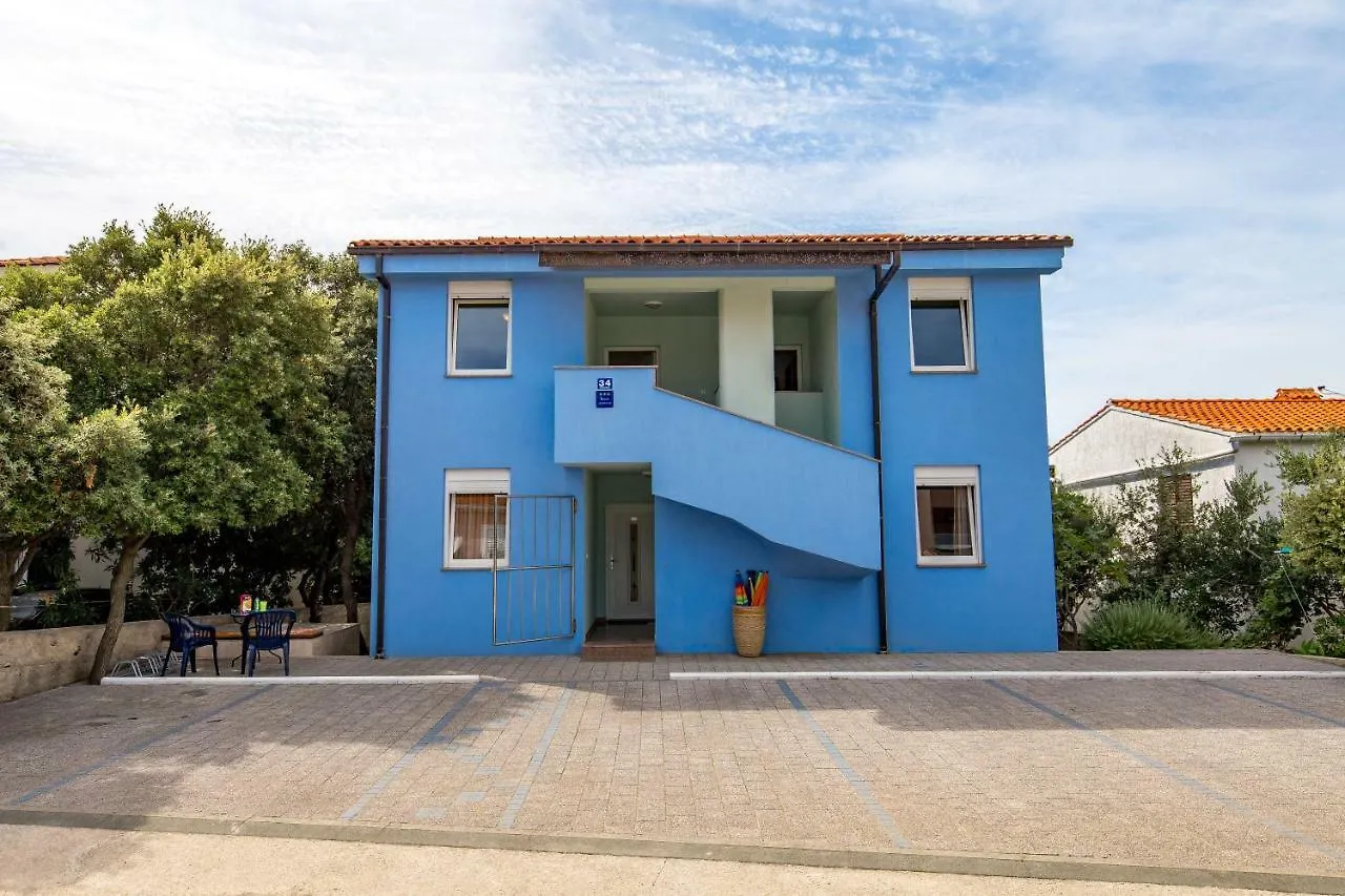 Apartment Ferienwohnung Modra Kuca Mandre Kroatien